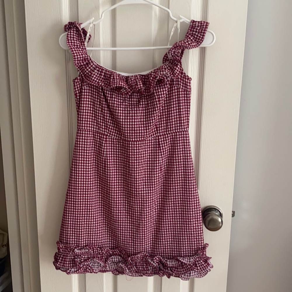 Lovers & Friends off the shoulder dress